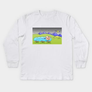 Tourism Kids Long Sleeve T-Shirt